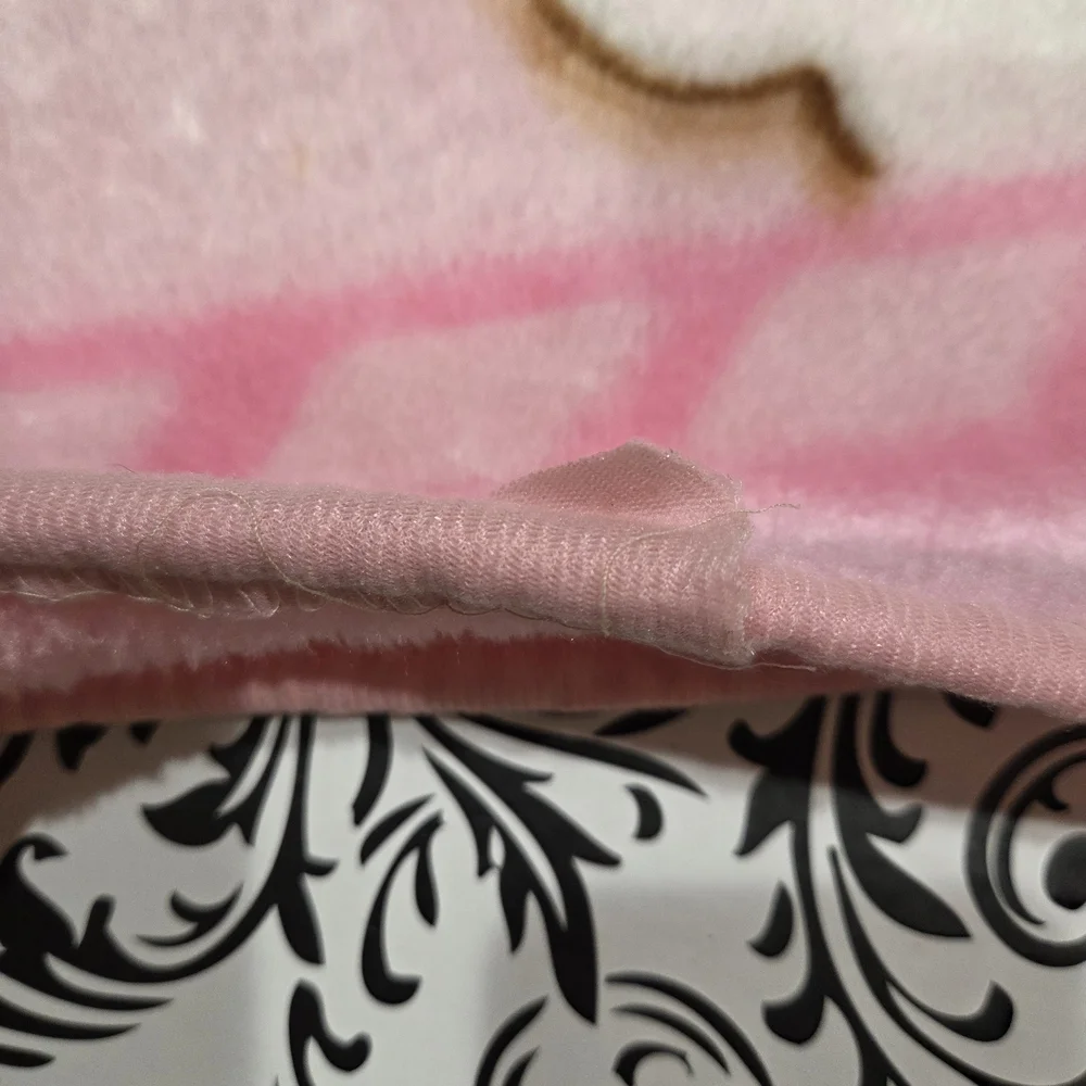 Soft Pink Angel Throw